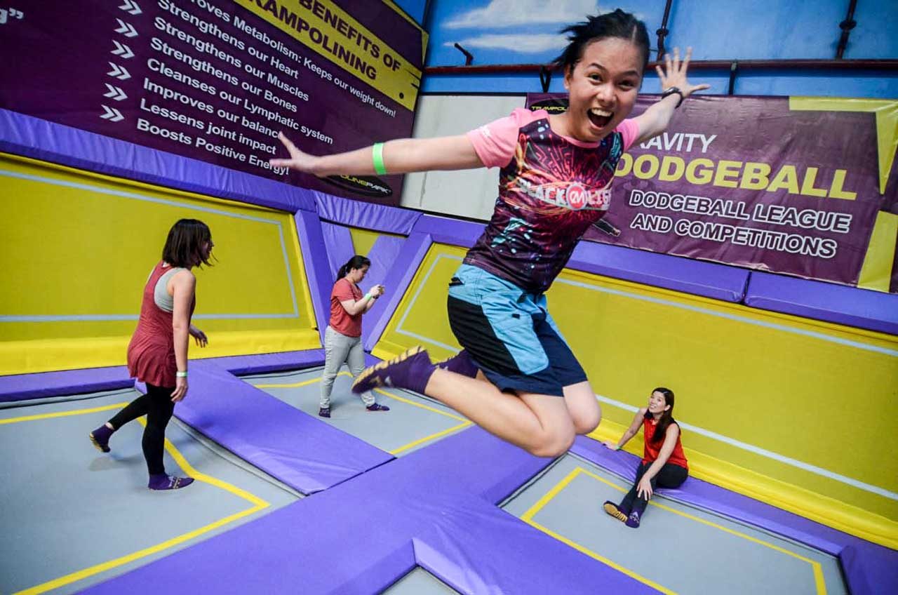De-stress and play at the new Trampoline Park, now open in Manila