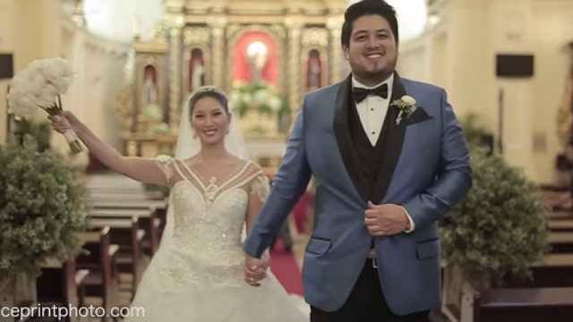 WATCH: Elvis Gutierrez and Alexa Uichico’s wedding video