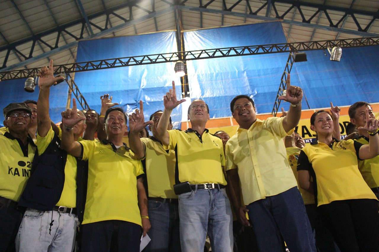 Aquino campaigns for LP bets in Enrile country
