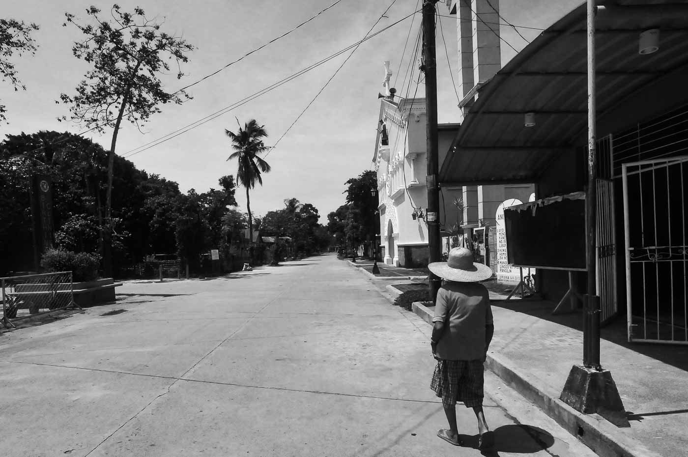 LEFT WITH NOTHING. Lola Carmen on her way to visit a friend in Anao, Tarlac. 
