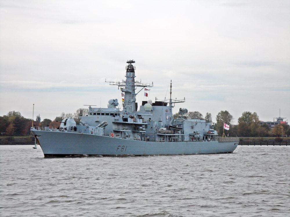 British warship to sail through disputed South China Sea