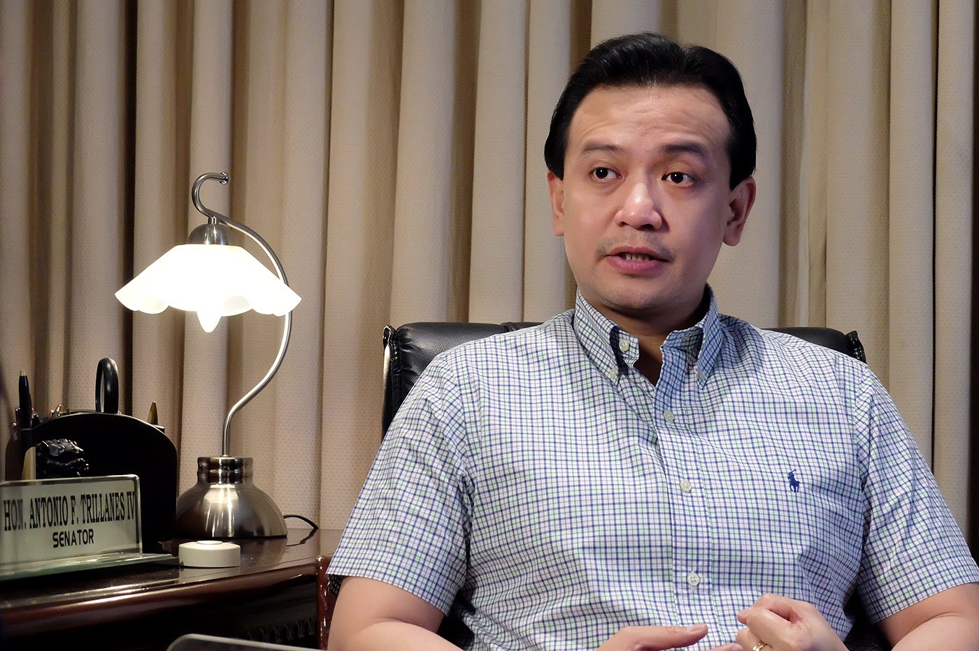 Trillanes tells critics: ‘If I can add stress to you, then well and good’