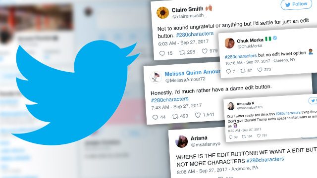 ‘We want an edit button!’: Netizens on Twitter’s trial limit of #280characters
