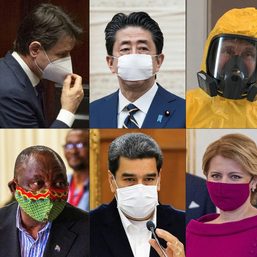 IN PHOTOS: Leaders wear masks as world deals with coronavirus pandemic