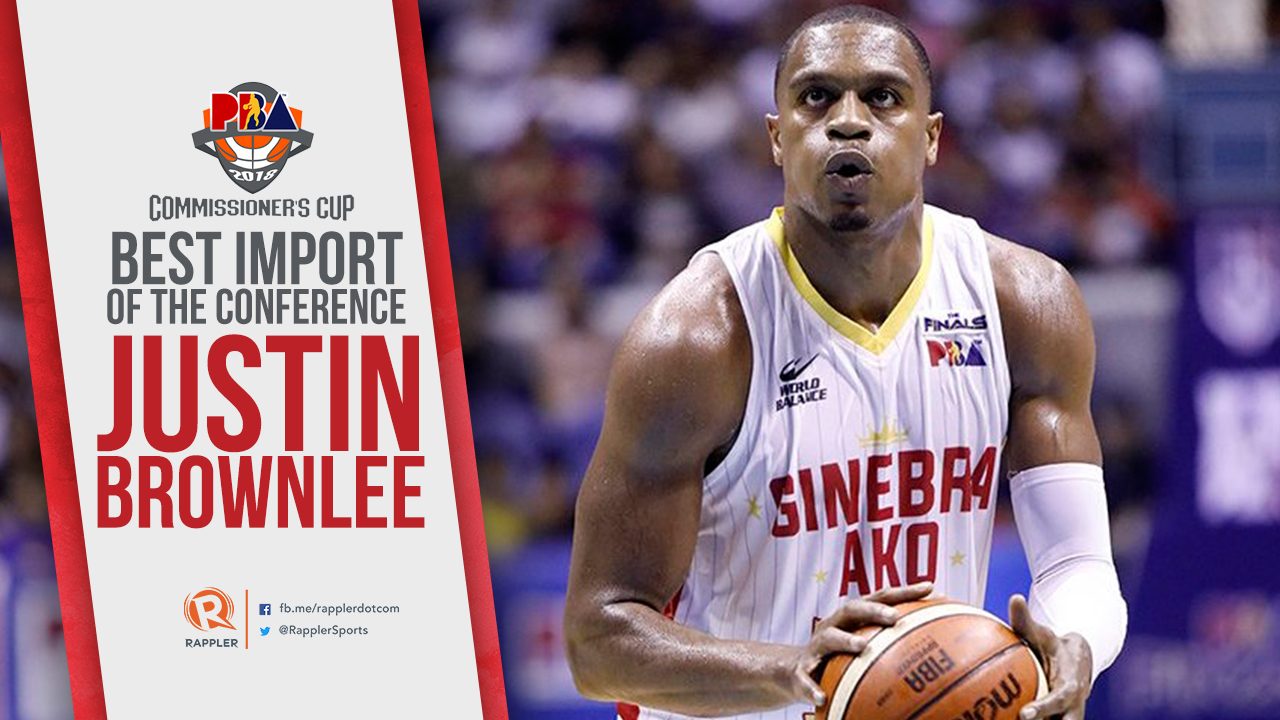 Justin Brownlee takes home first Best Import plum