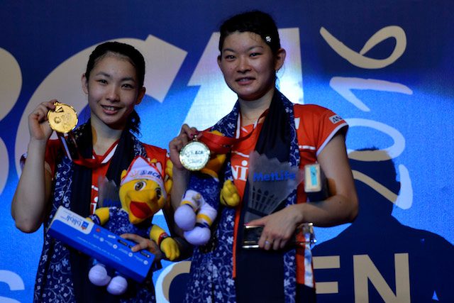 Ganda putri Jepang juarai Indonesia Open 2016
