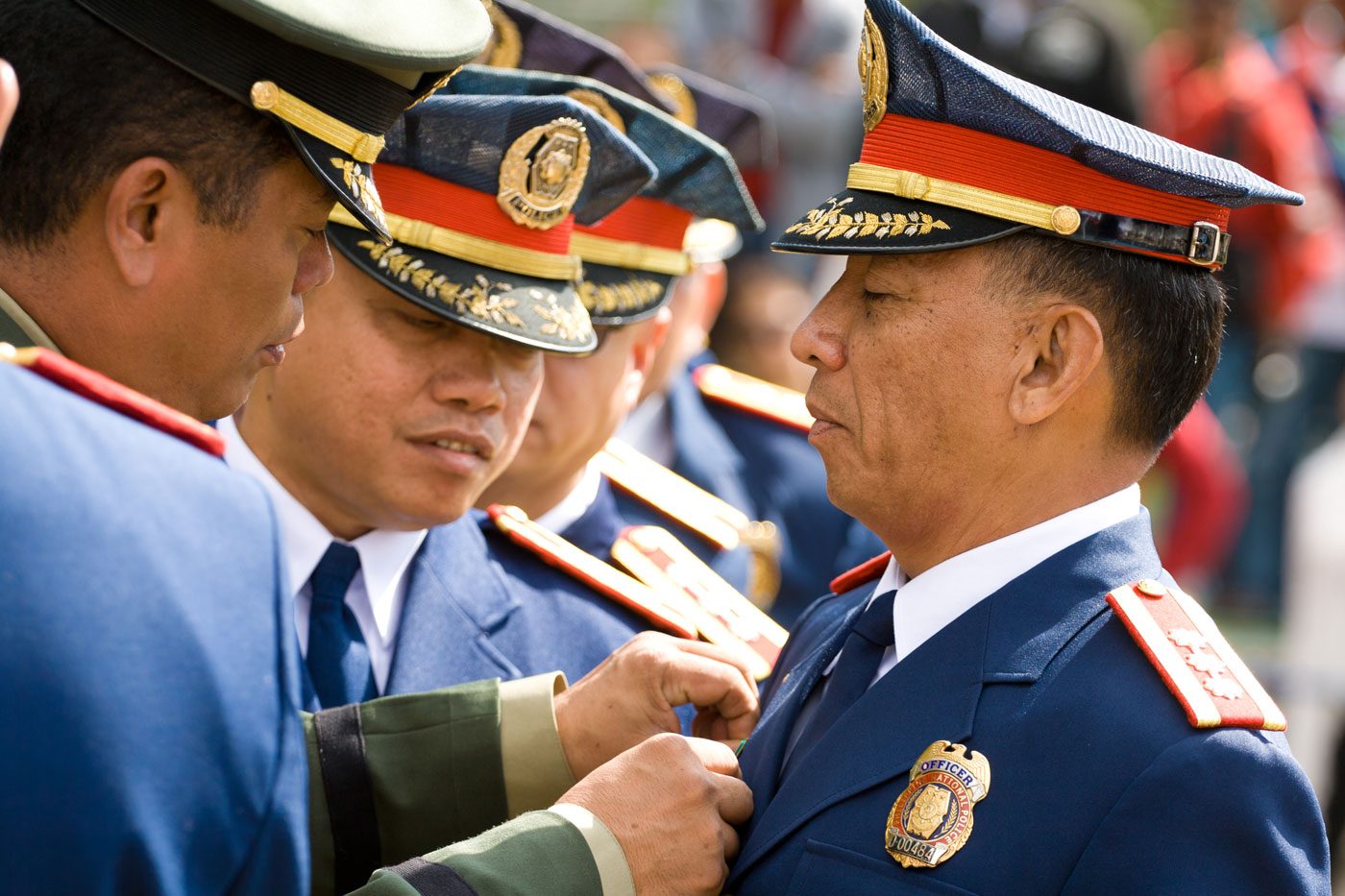 SAF IN CRISIS. Chief Superintendent Moro Lazo (right) heads a SAF unit haunted by the memories of Mamasapano. File photo by Joseph Angan/Rappler 