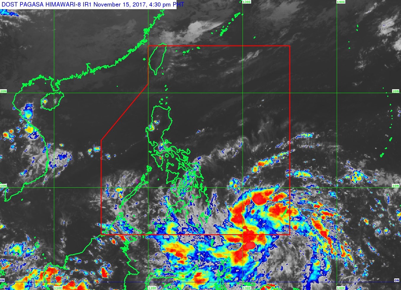 Low pressure area to trigger rain in Mindanao