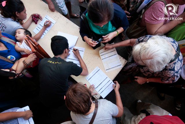 Registration for 2016 barangay, SK polls set for July 15-30