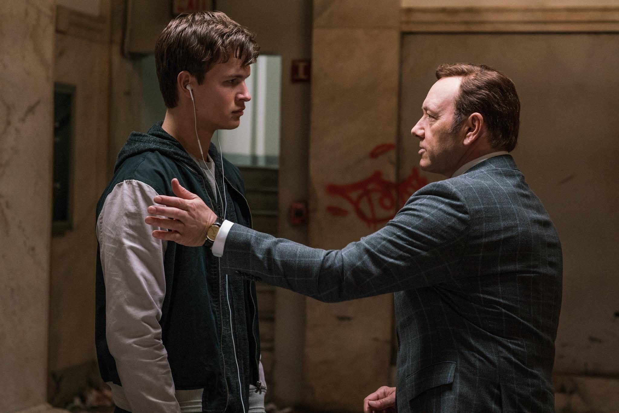 Ansel with Kevin Spacey as Doc. Photo courtesy of Columbia Pictures  