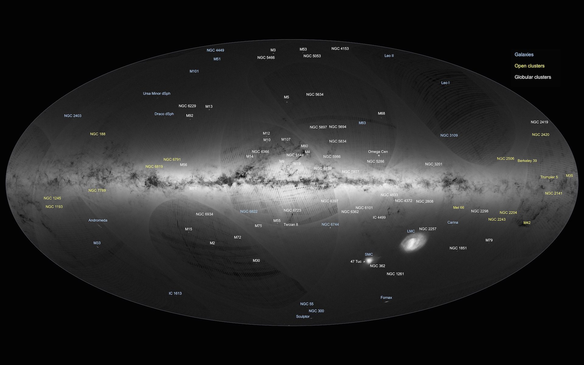 LOOK: 3-D map of the Milky Way unveiled