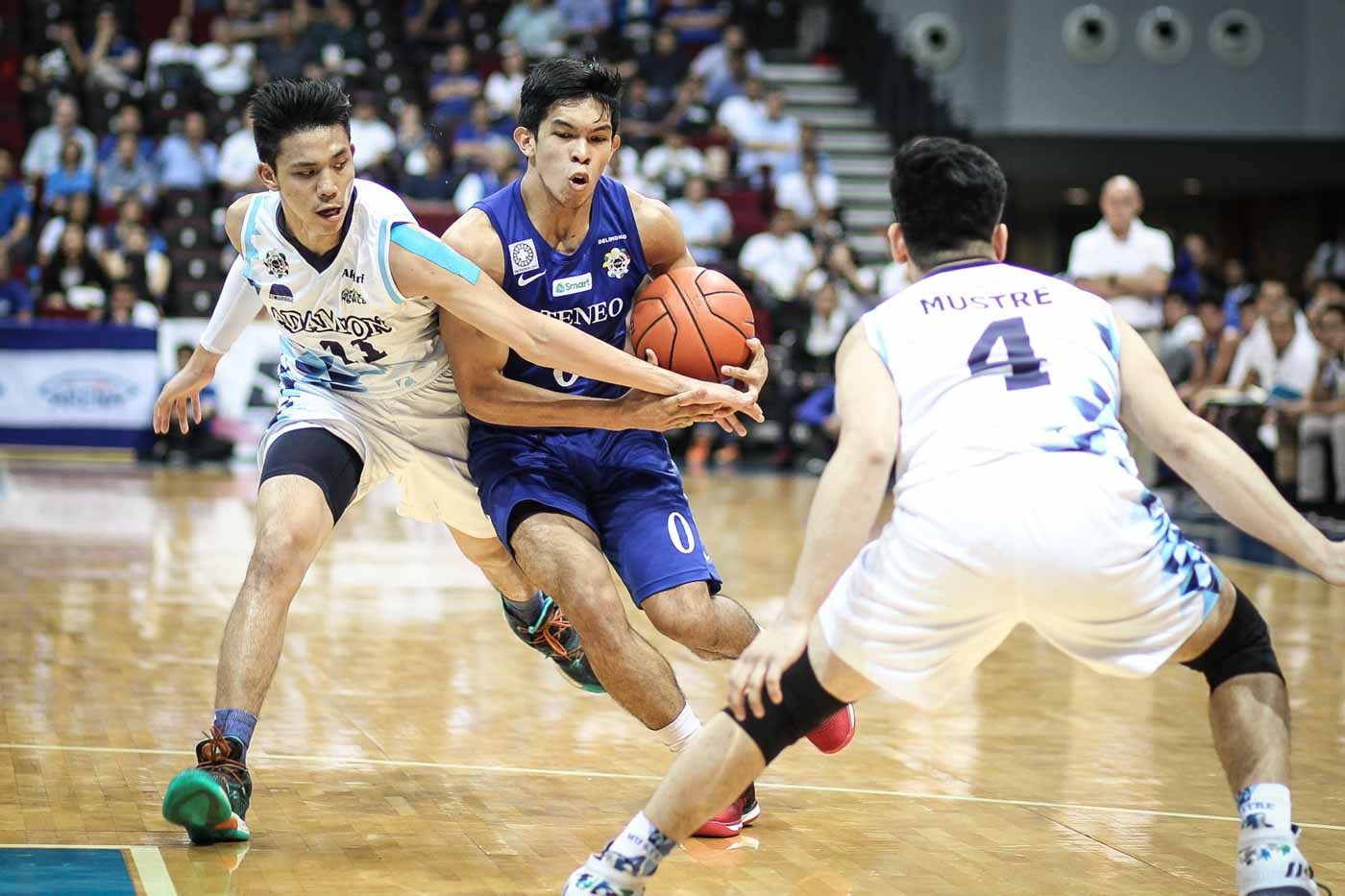 Ateneo defeats Adamson to seize second seed