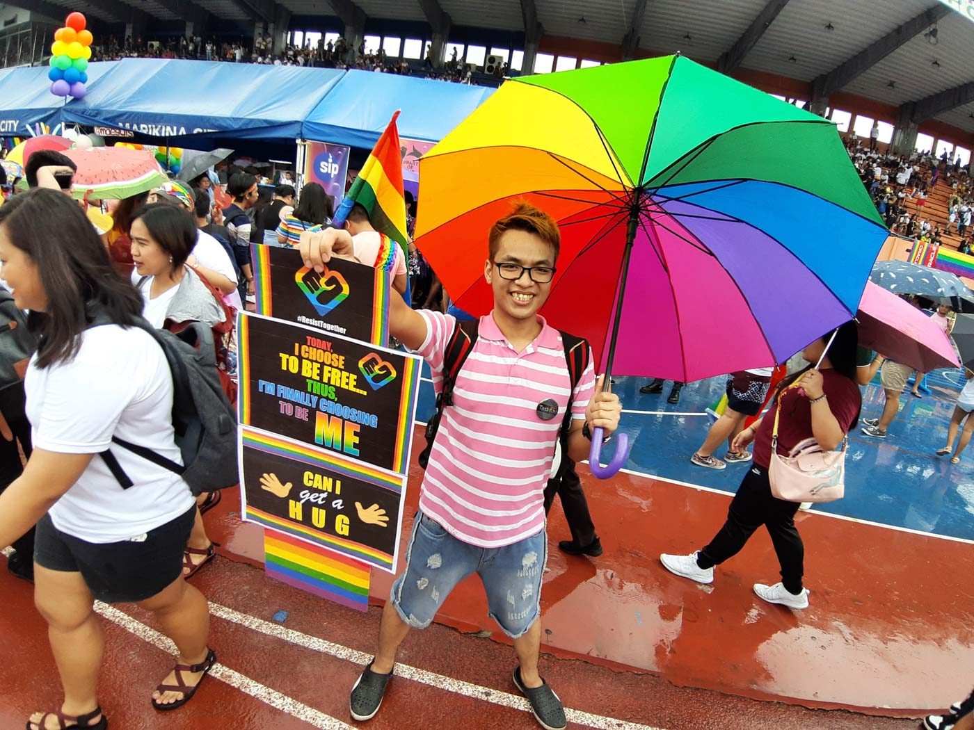 Despite rain, thousands march for equality in Manila’s Pride parade