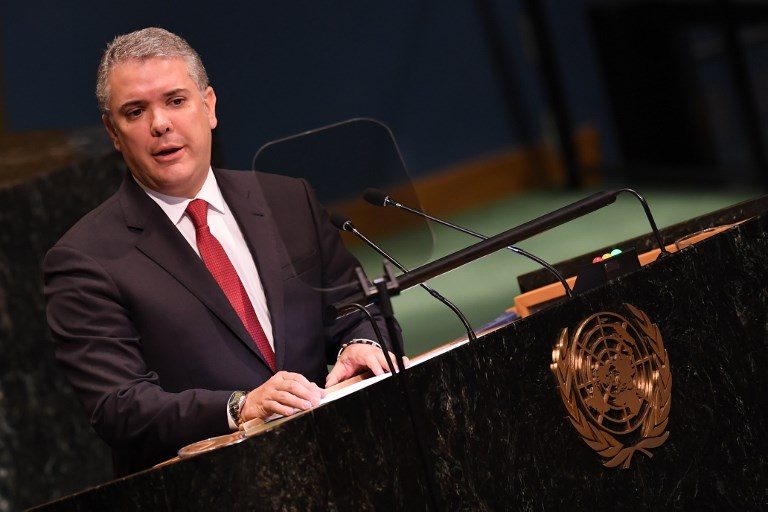 Colombian leader urges diplomatic isolation of Venezuela