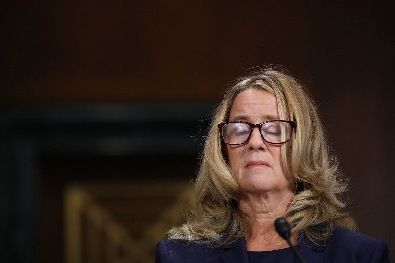 Kavanaugh accuser says she feared Supreme Court pick would rape her