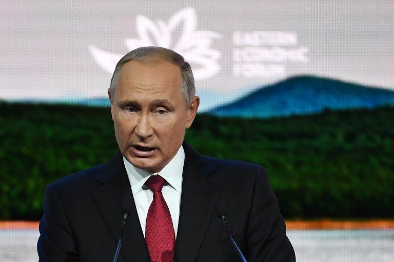 Putin says he will work to restore Ukraine ties