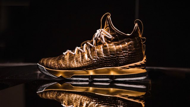 LOOK: Gold-coated LeBron 15 sneakers fetch P5.4M price tag