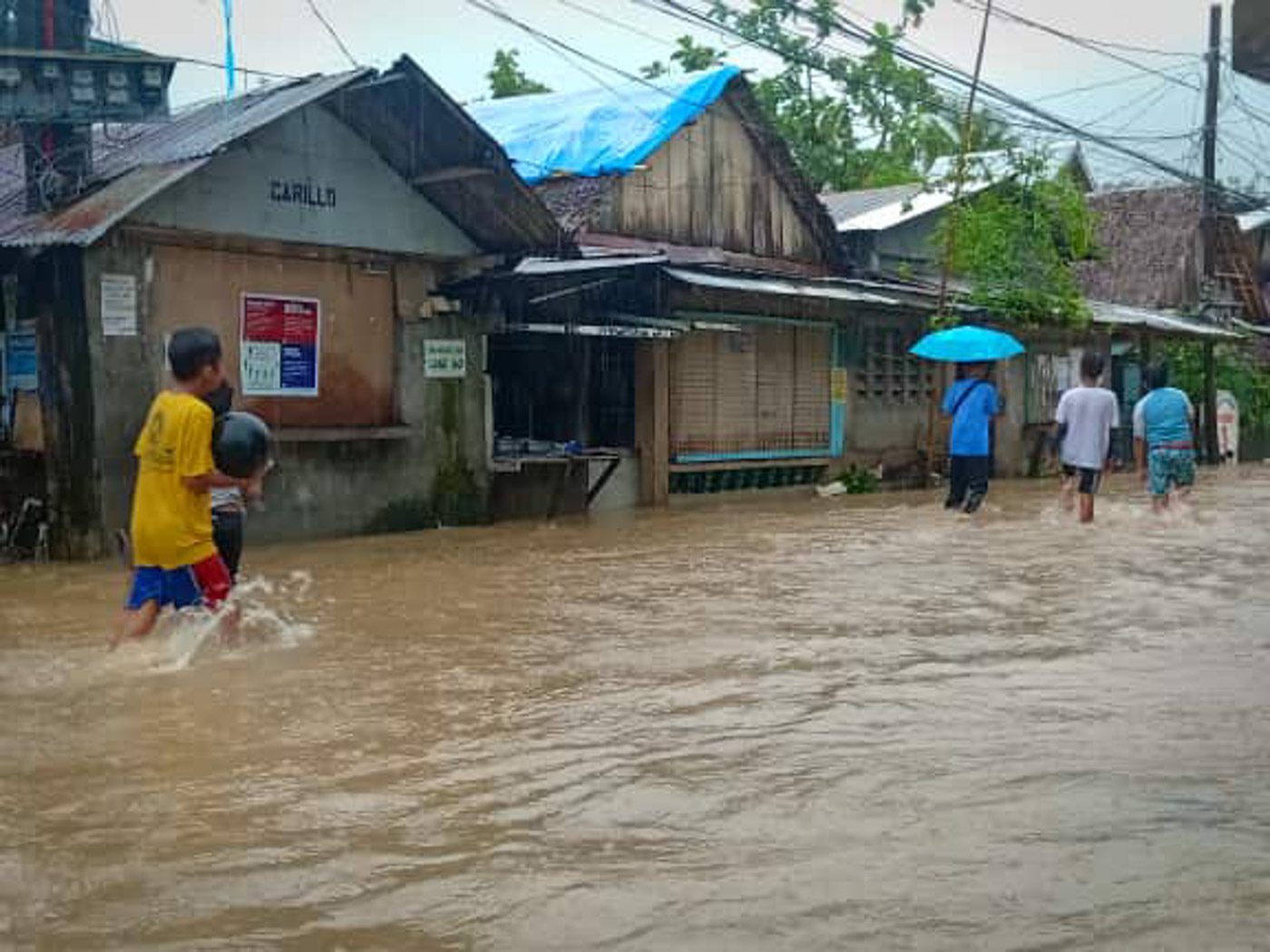 Albay suspends classes due to torrential rains and flooding