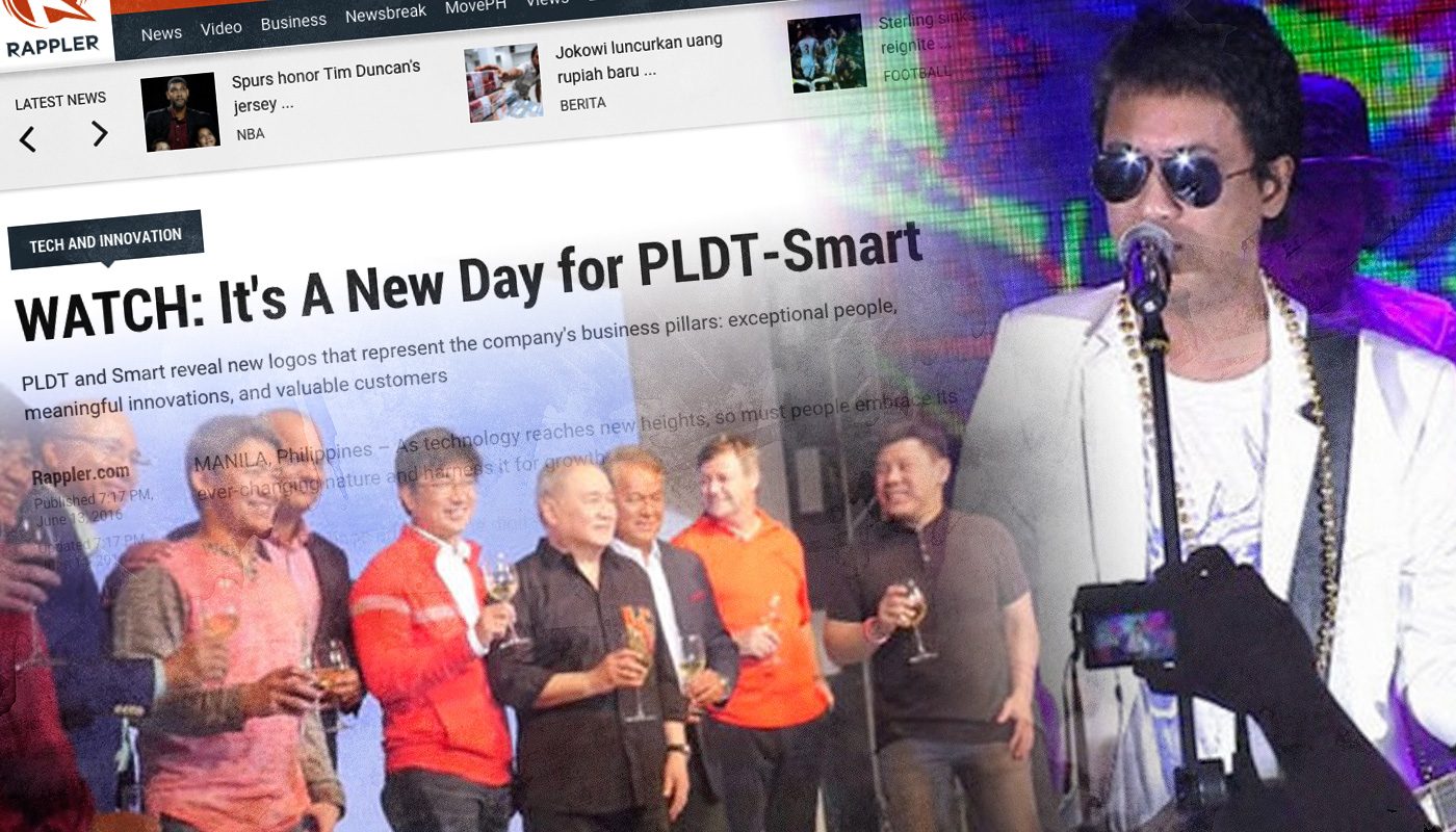 Our livestream of PLDT-Smart's new logo reveal, which featured an exclusive Erasherheads set, was one of the most-watched branded live videos of 2016    