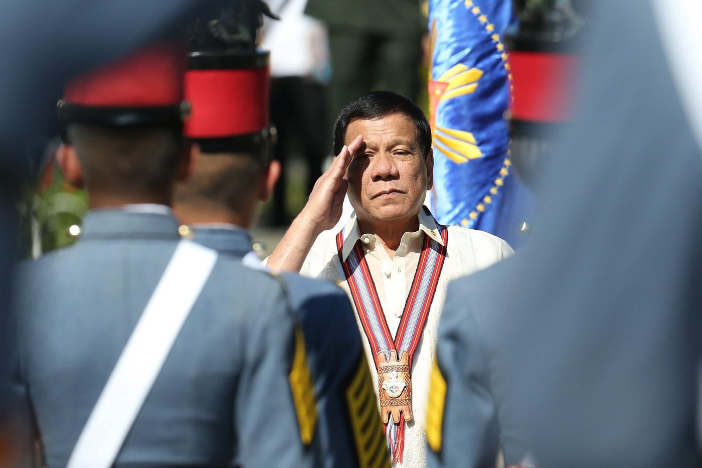 Duterte dismisses PMA comptroller Hector Maraña