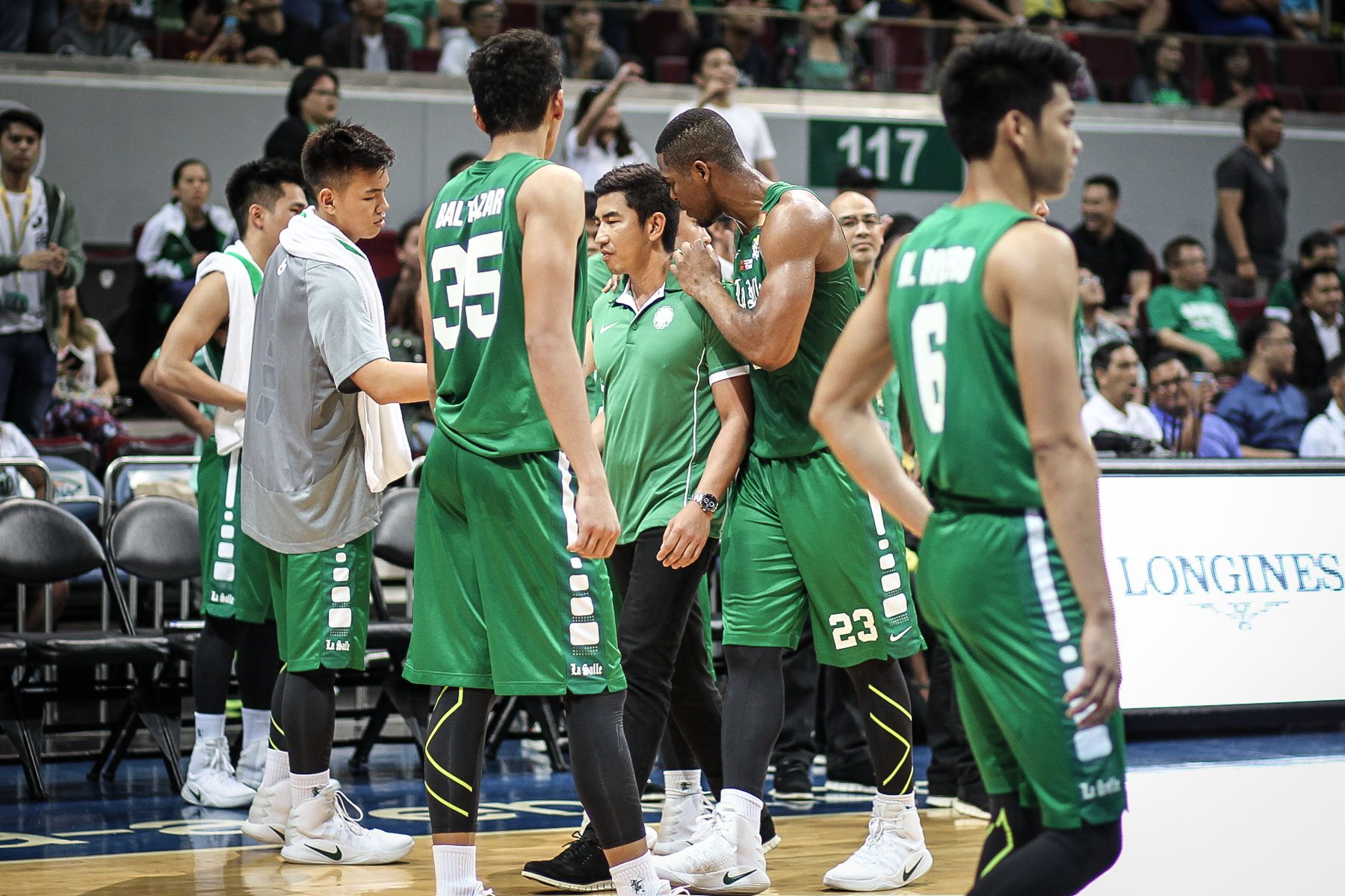 La Salle coach Ayo silent on ejection, possible suspension