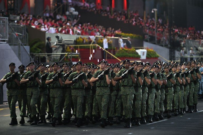 Singapore mandatory army training to stay in troubled world
