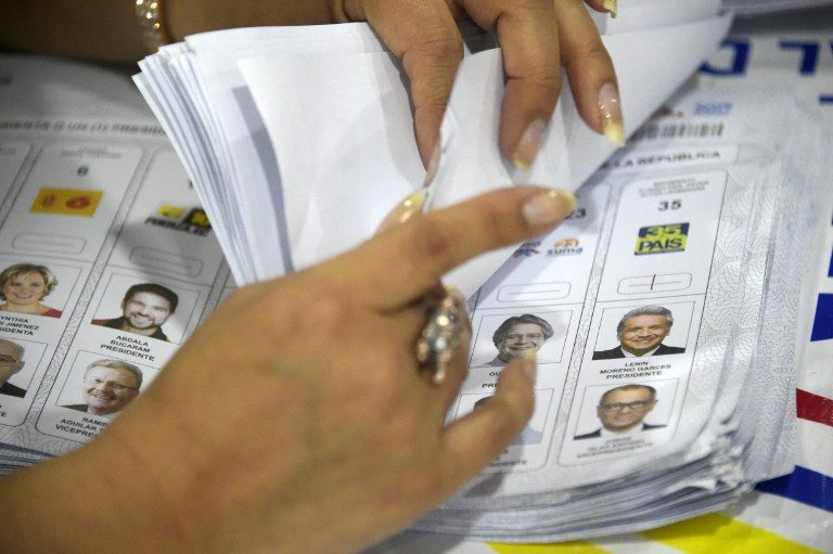 Ecuador officials deny fraud claims in presidential election
