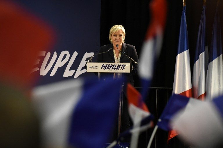 Le Pen says voters must choose ‘for or against’ France