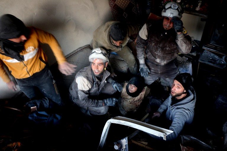 Film on Syria’s White Helmets wins Oscar