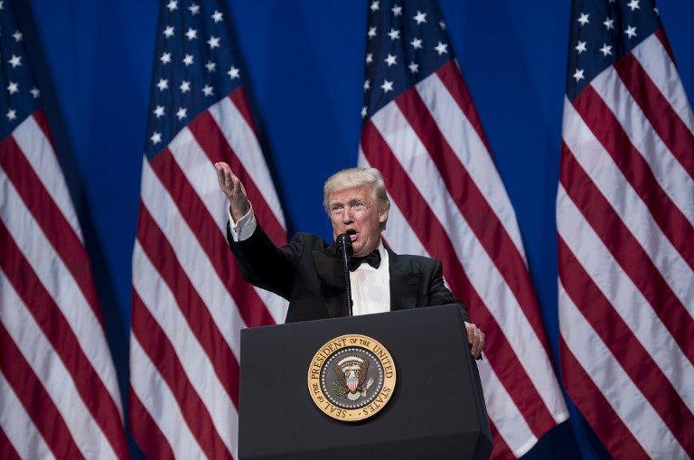 Trump ingin memulai kembali pidato pertamanya di Kongres AS