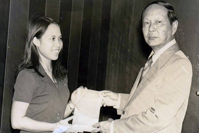GOVERNMENT WORK. Senator Santiago joins government in 1970 as Special Assistant to the Secretary of Justice for 10 years. Photo from the senator's Official Facebook page.    