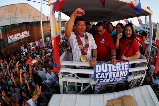 Duterte surges ahead in SWS poll