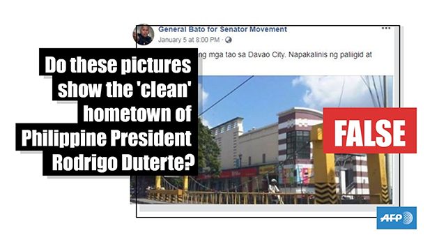 FALSE: These are not pictures of the ‘clean’ hometown of President Duterte