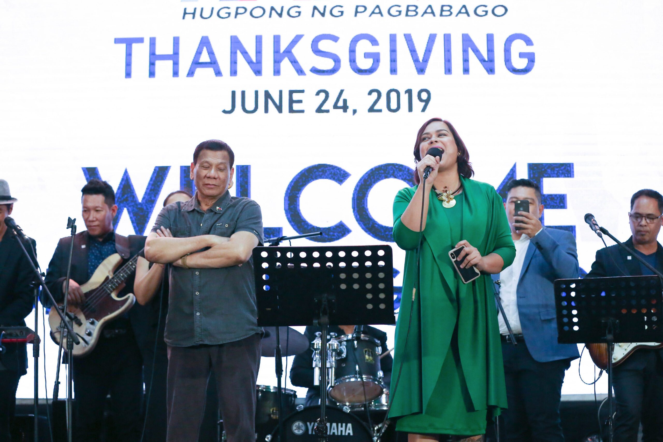 Sara Duterte throws big party after HNP poll victory