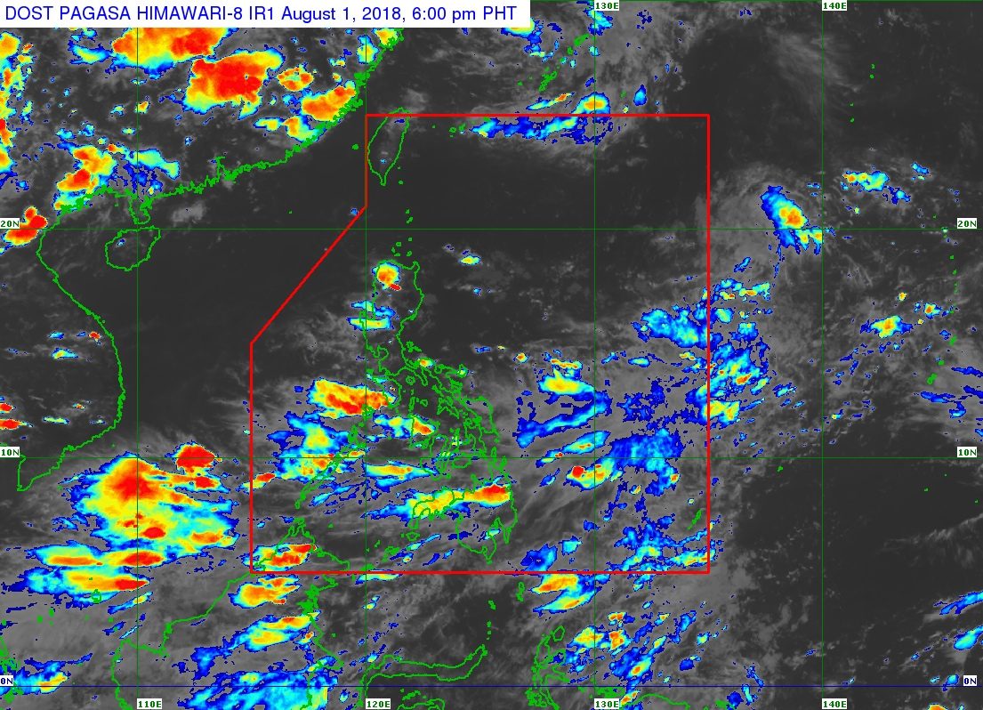 Monsoon to trigger rain in parts of PH on August 2