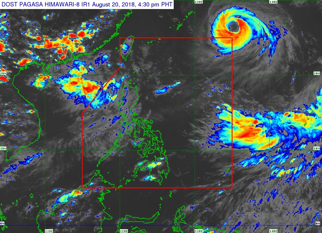 Monsoon rain expected in parts of Luzon on August 21