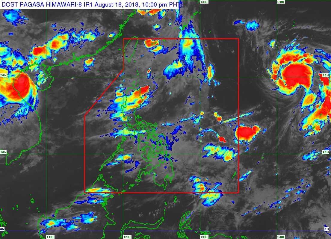 Scattered rains to hit parts of Luzon on August 17
