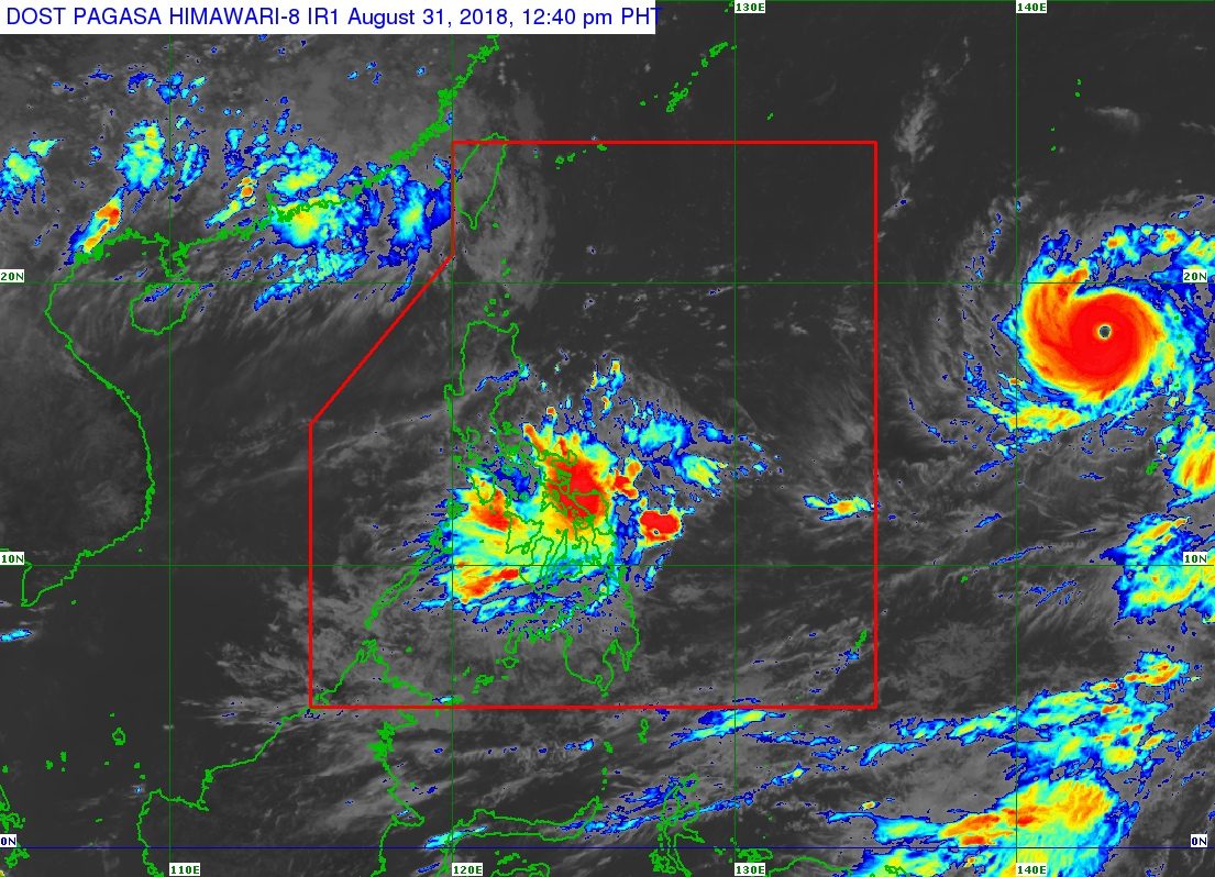 LPA brings heavy rain to Eastern Visayas