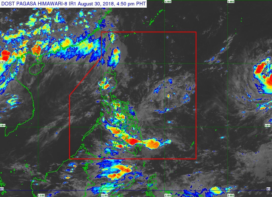 LPA bringing rain to Eastern Visayas; monsoon affecting Batanes