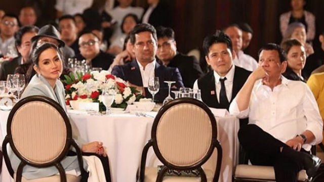 IN PHOTOS: Celebrities at Duterte’s thanksgiving dinner