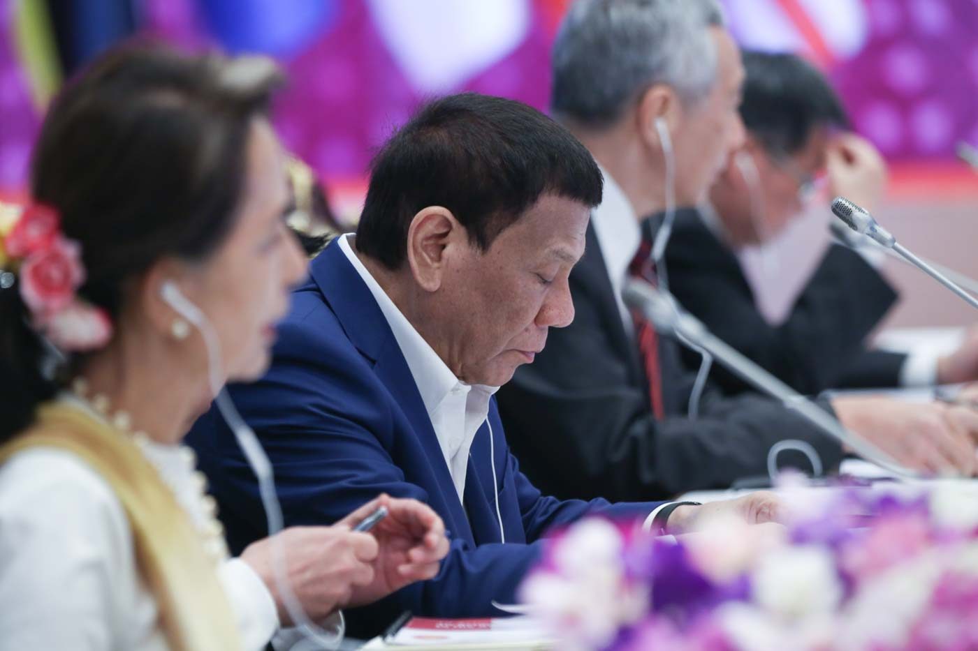 In ASEAN, Duterte vents ‘disappointment’ over sea code delays