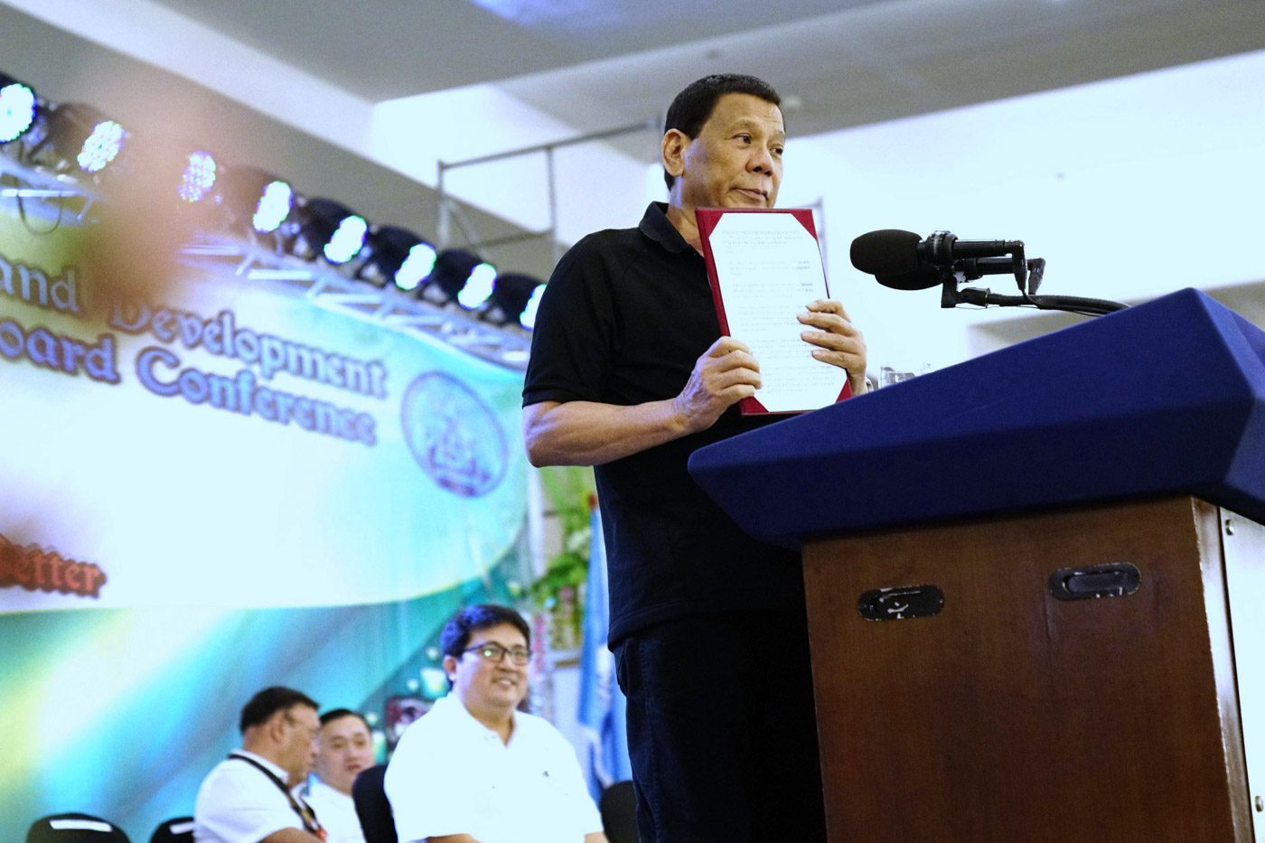 Duterte skips first barangay elections under his presidency