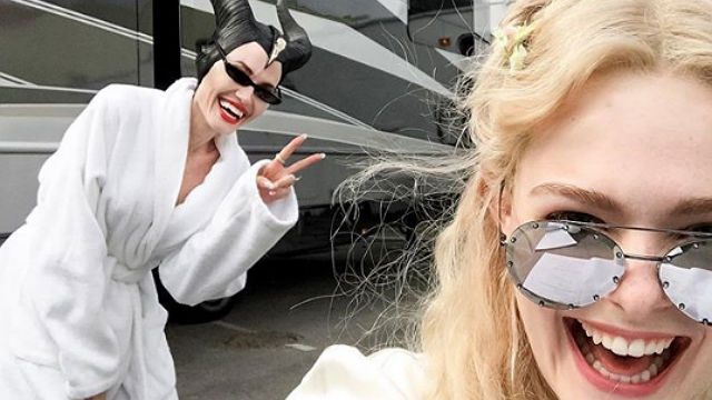 Elle Fanning and Angelina Jolie reunite for Disney’s ‘Maleficent 2’