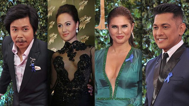 NAT MANILAG CREATIONS. Empoy, Vina Morales, Gary Valenciano, and Melissa Ricks are among the celebrities who wore his outfits in the past. Melissa photo by Inoue Jaena, other photos by Jay Ganzon/Rappler 