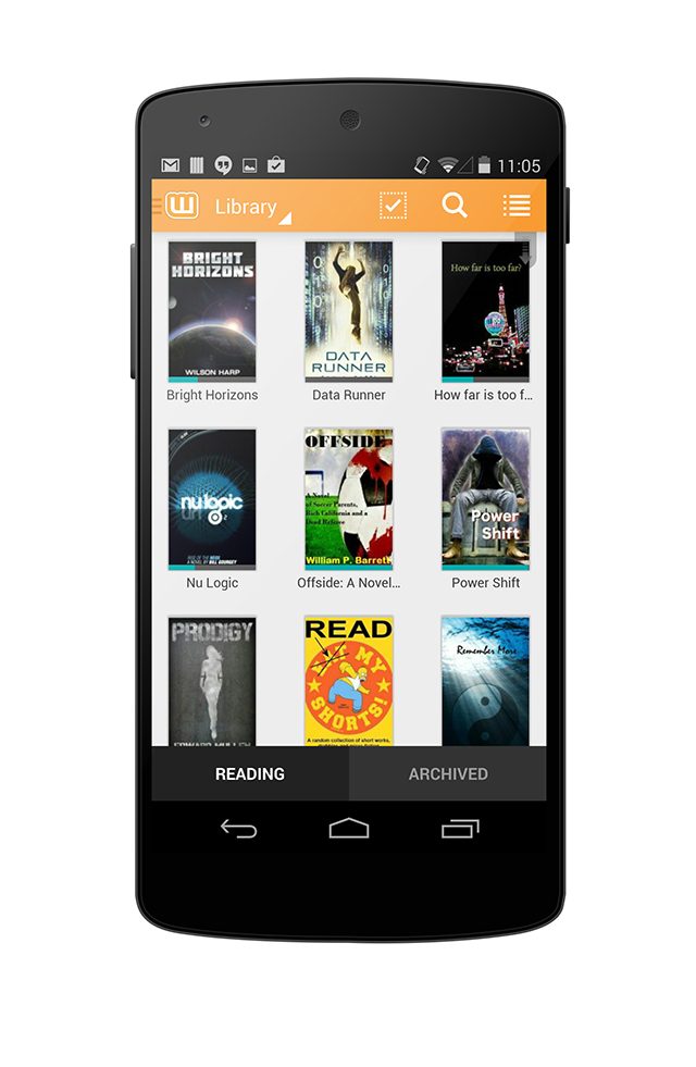 GO MOBILE. Around 80% of Wattpad users experience the platform via their mobile devices. Photo courtesy of Wattpad 