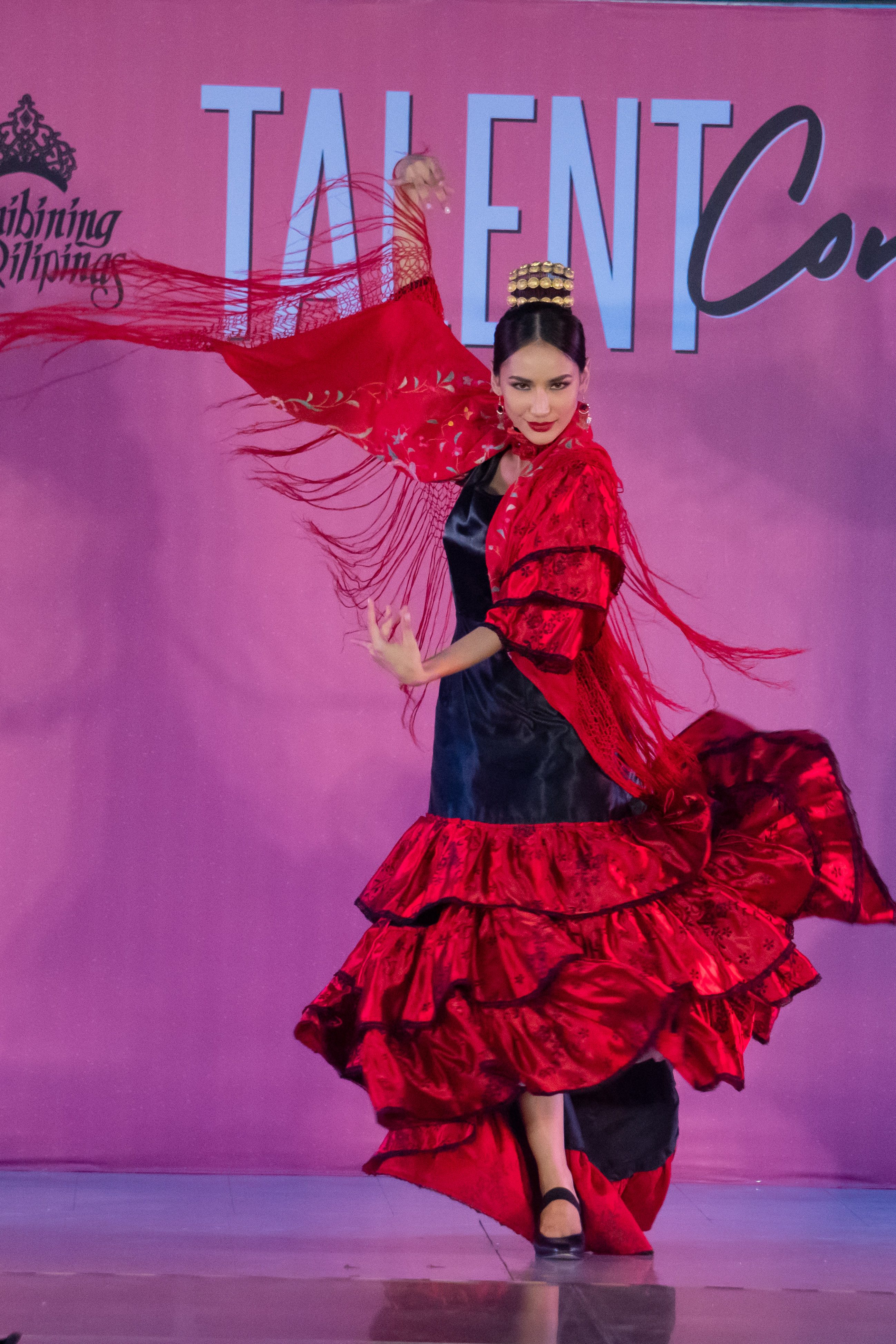 DANCE. Samantha Bernardo during the Bb Pilipinas talent competition. File photo by Dion Besa/Rappler 