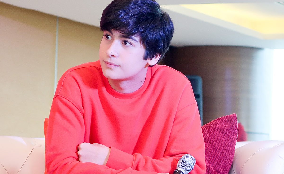 TEEN HEARTTHROB IN MAKING. Andres looks just like his dad Aga Muhlach.  