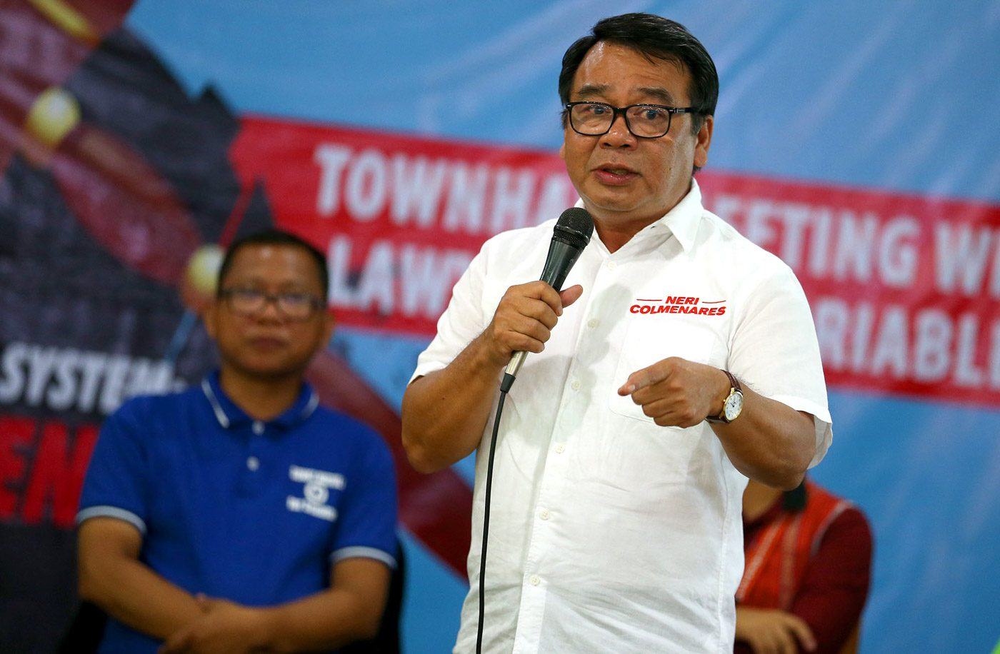 Colmenares: Solve impunity by not electing another Duterte