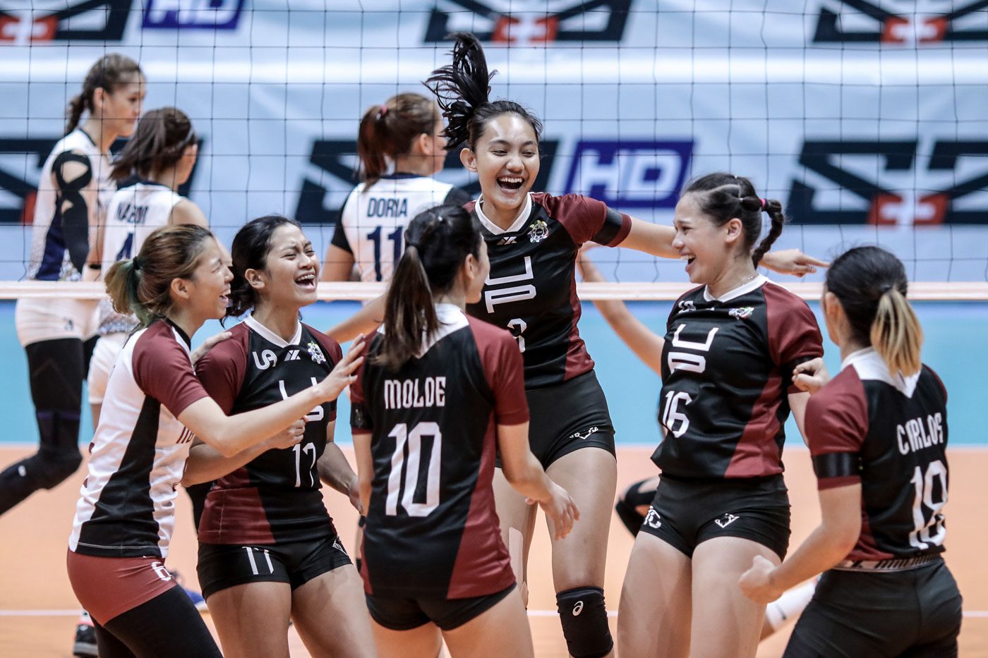 U.P. Lady Maroons upset Ateneo with a sweep