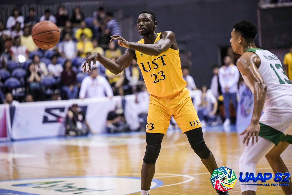 ALL-AROUND. UST's Soulemane Chabi Yo remains in the running for this season's MVP plum. Photo release 